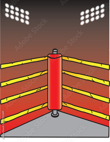 boxing ring corner