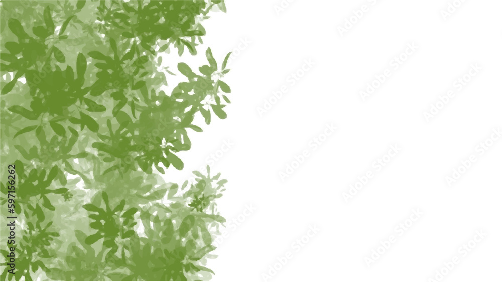 Green leaves background for textures backgrounds and web banners design