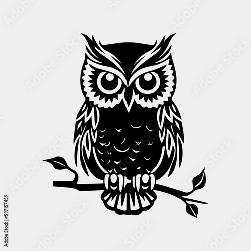 Royal Owl Vector Design