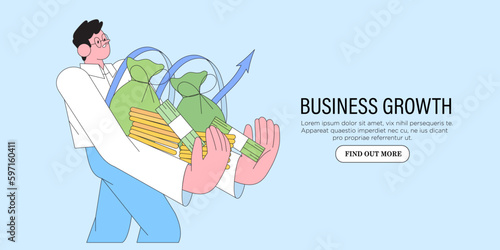 Financial investment. Creative concept of currency market movement. Bank deposit, profit finance. Money management or investment cryptocurrency trading, share purchase.