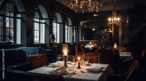 Fancy luxury restaurant © ZEKINDIGITAL
