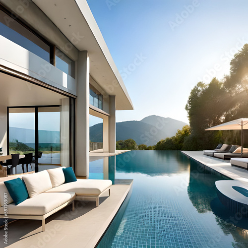 luxury hotel swimming pool © GirishP