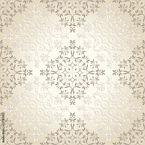 Seamless background with ornament