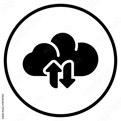 backup glyph icon
