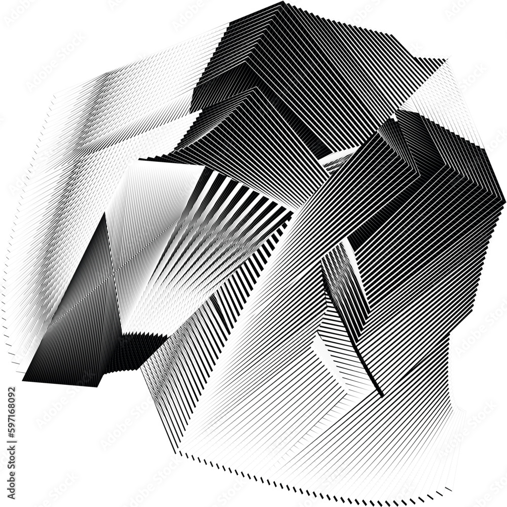 black and white abstract polygonal background black and white abstract polygonal background