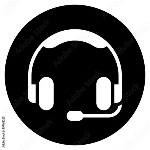 helpdesk glyph icon