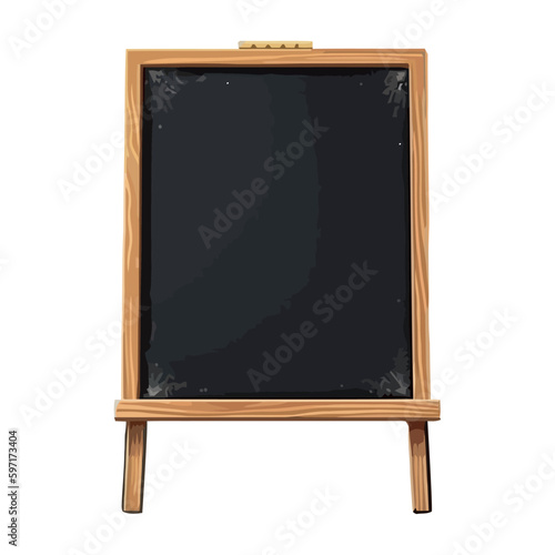 Education blackboard empty