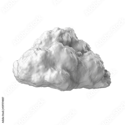 Cloud with Transparent Background