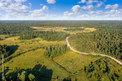 Karelia nature. Forests of ...
