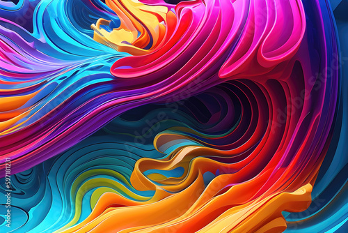 Abstract background with mu...