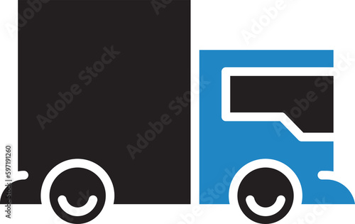 lorry truck icon