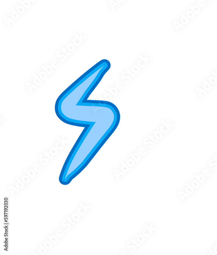 Thunder Bolt Flash © Vector stock