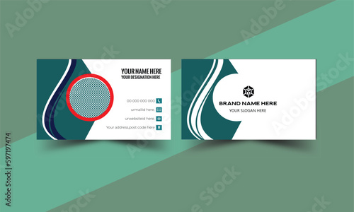 Luxury business card, Elegant business card, Vector business card and template, Clean and simple layout, Personal use business card. Double side creative business card, Vertical layout.