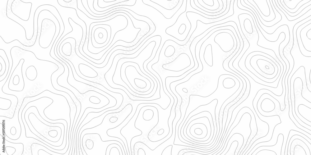 Topographic map. Geographic mountain relief. Abstract lines background. Contour maps. Vector illustration, Topo contour map on white background, Topographic contour lines vector map seamless pattern. Topographic map. Geographic mountain relief. Abstract lines background. Contour maps. Vector illustration, Topo contour map on white background, Topographic contour lines vector map seamless pattern.