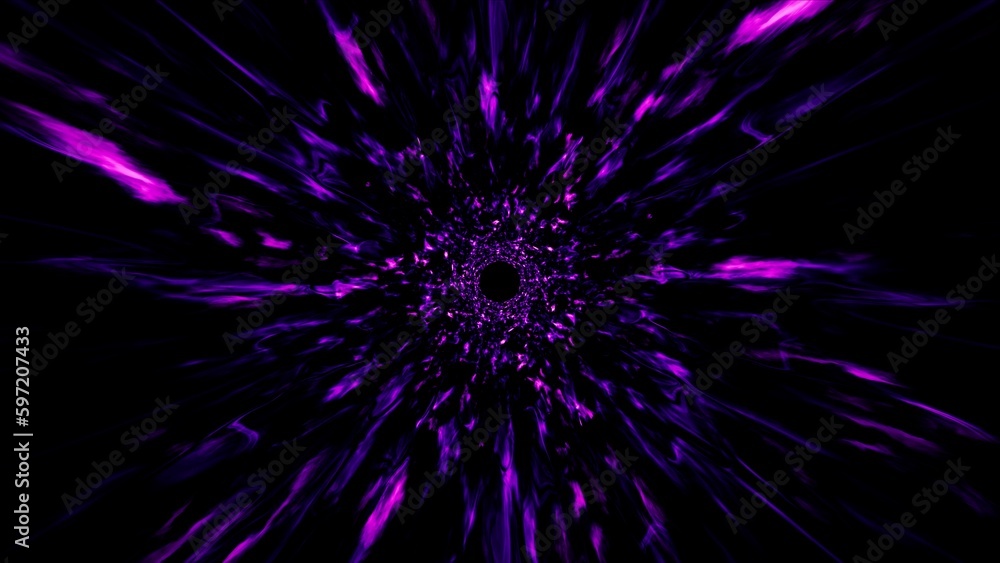 Abstract Dark Purple Energy Burst Abstract Dark Purple Energy Burst
