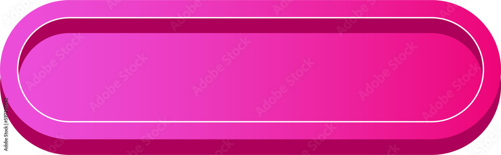 simple 3D colorful glossy buttons.pink shape board or frame symbol simple 3D colorful glossy buttons.pink shape board or frame symbol