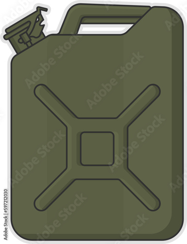 canister for gasoline