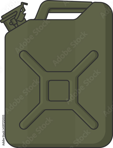 canister for gasoline