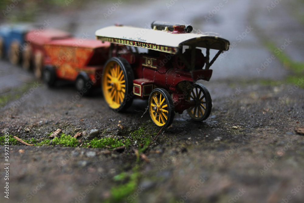 Obraz premium toy train