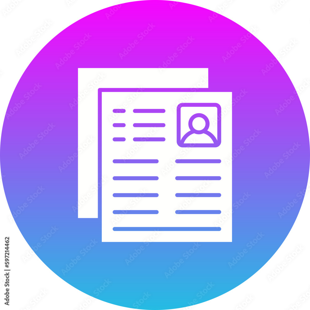 Curriculum Vitae Icon Curriculum Vitae Icon