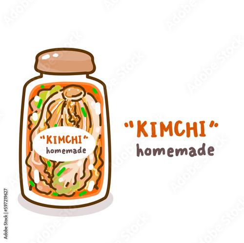How to make kimchi vector.