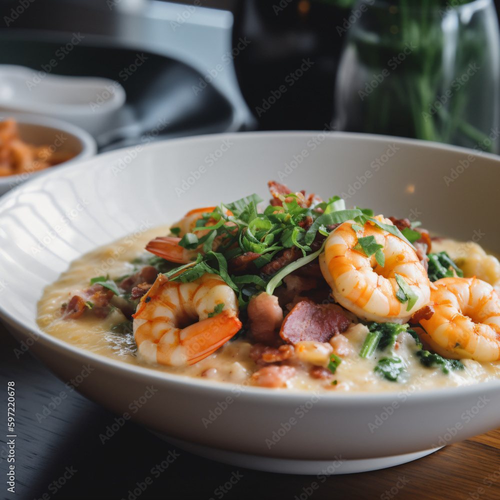 delicious shrimp pasta Generative Ai delicious shrimp pasta Generative Ai