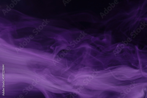 Background is smoke and purple magic.