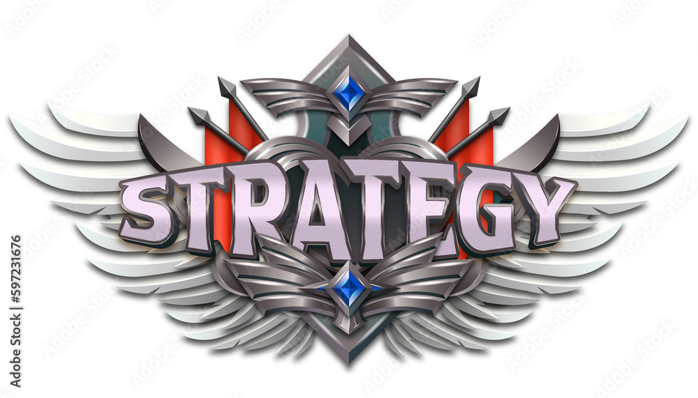 Obraz premium Game Emblem Logo