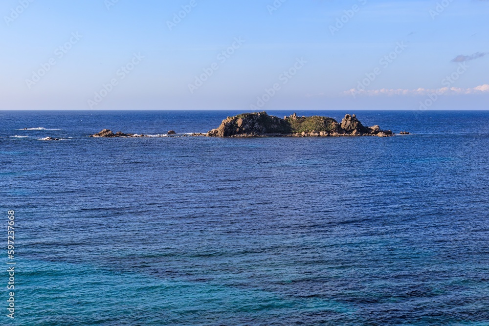 Sea coast landscape in Sardinia
