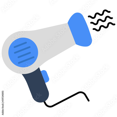 Perfect design icon of hairdryer 