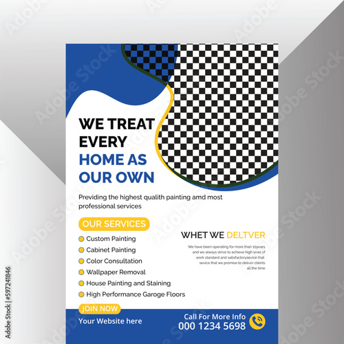 House Painting flyer