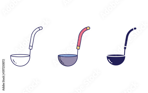 Ladle vector icon