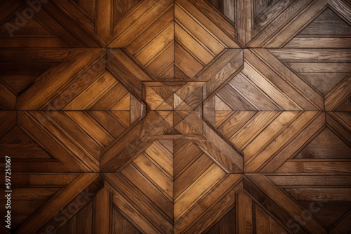 Patterened wooden floor texture