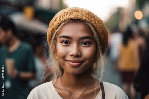 local asian, young adult wo...