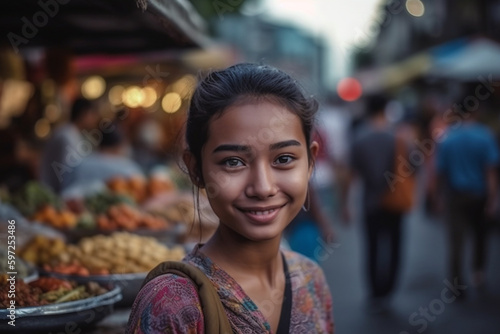 local asian street vendor, ...