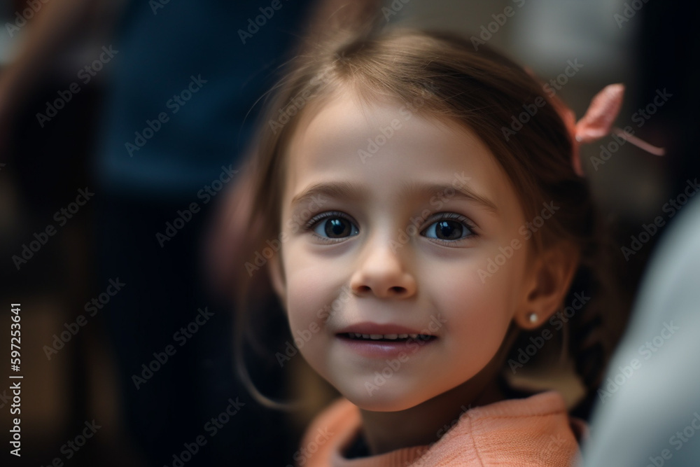 anxious child, fear and shock and helplessness. Generative AI anxious child, fear and shock and helplessness. Generative AI