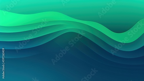abstract blue green background