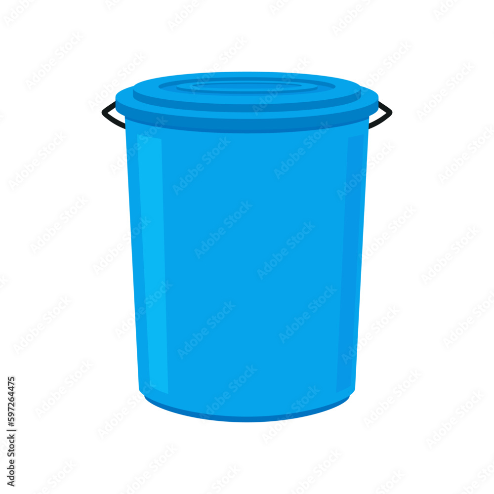 Water tank vector. Blue water tank on white background. Water tank isolated vector. Water tank vector. Blue water tank on white background. Water tank isolated vector.