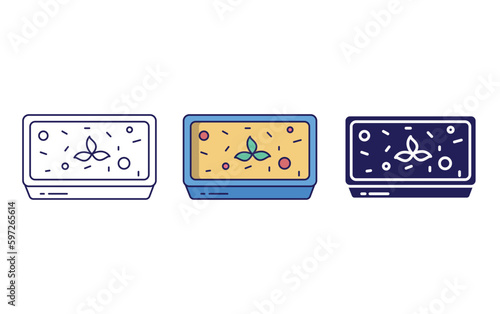 Bobotie vector icon