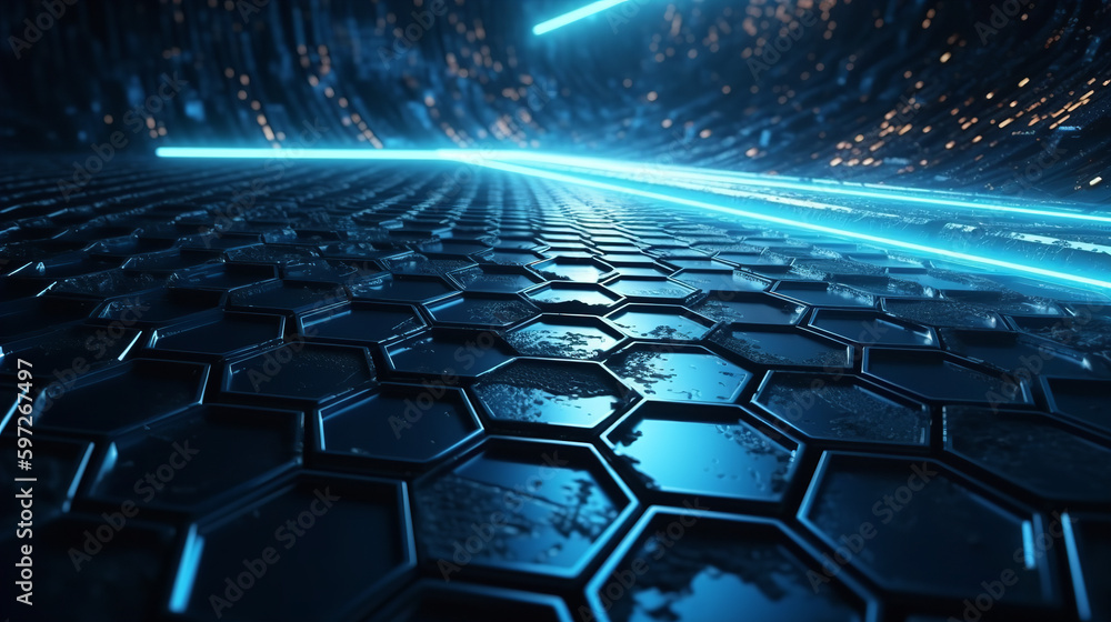 Obraz premium abstract technology background