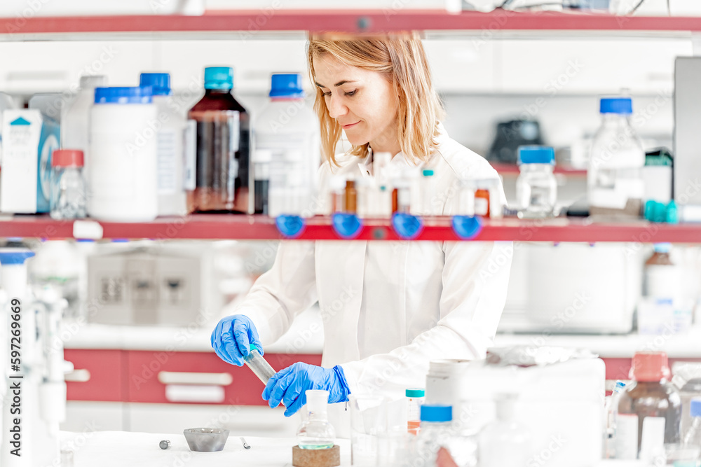 experimental research of chemical substances in a scientific laboratory for industry and medicine experimental research of chemical substances in a scientific laboratory for industry and medicine