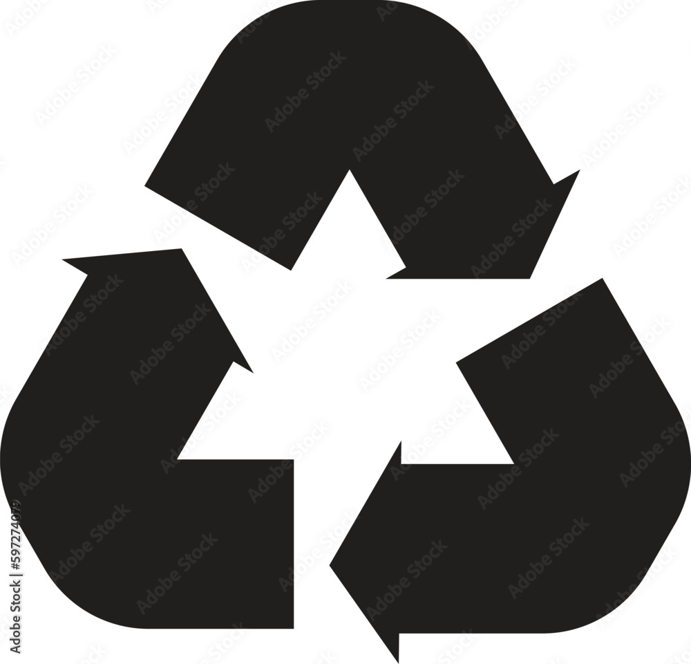 recycle symbol icon . recycle icon vector isolated on white background . reuse sign recycle symbol icon . recycle icon vector isolated on white background . reuse sign