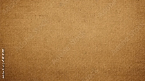 Vintage Brown Paper Cardbox Wall Background with Rustic Fiber Texture: Generative AI