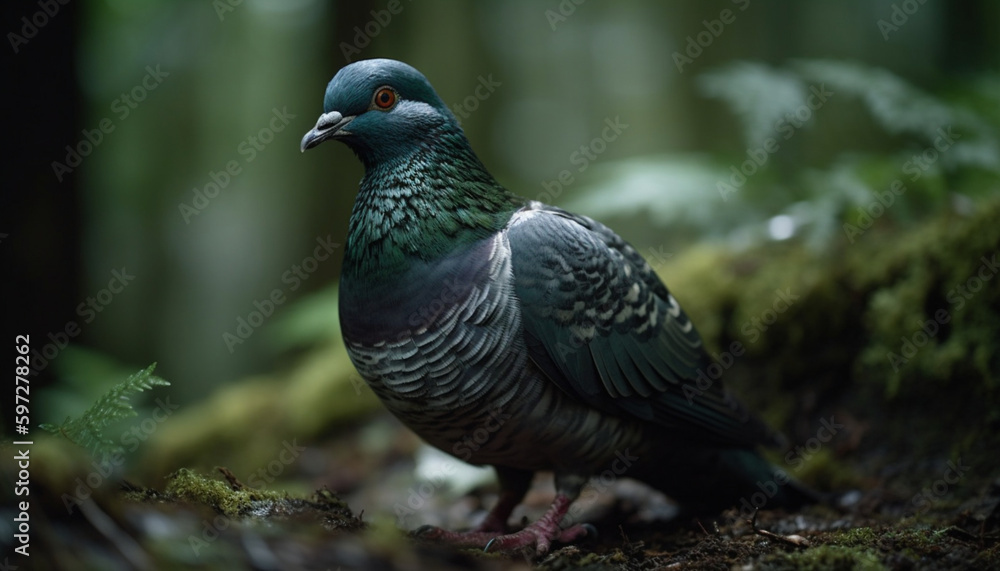 Wings of Wonder: Capturing the Beauty of a Pigeon Wings of Wonder: Capturing the Beauty of a Pigeon