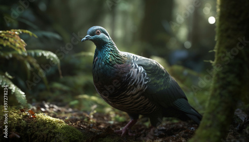 Wings of Wonder: Capturing the Beauty of a Pigeon