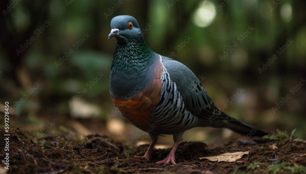 Wings of Wonder: Capturing the Beauty of a Pigeon Wings of Wonder: Capturing the Beauty of a Pigeon