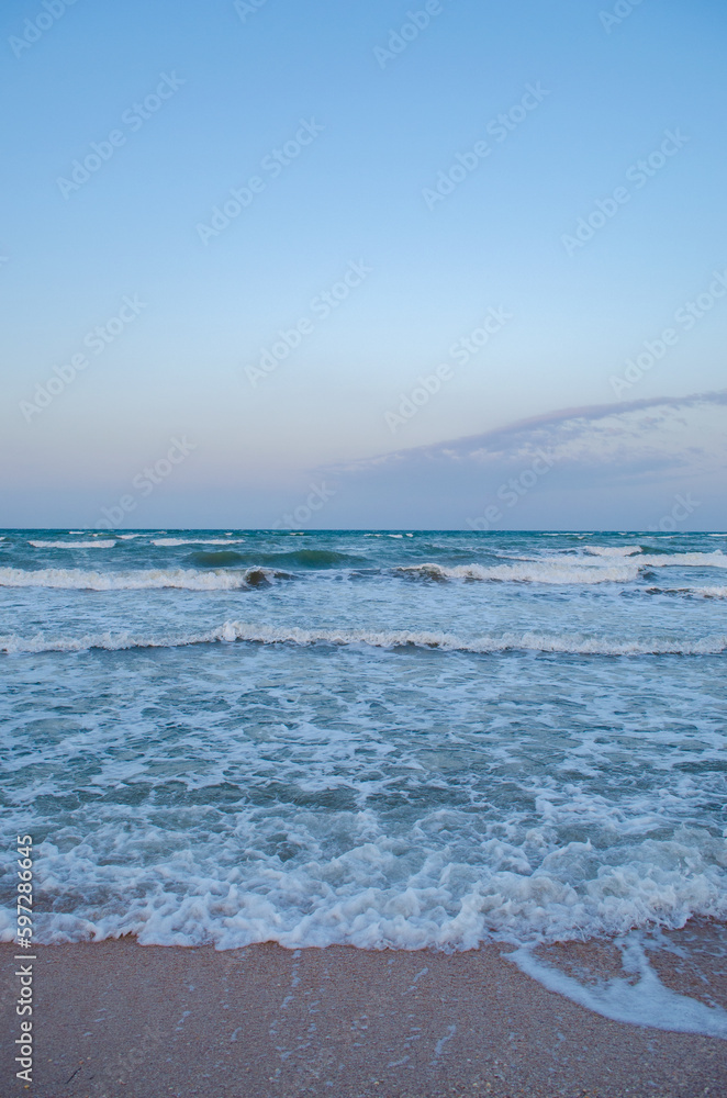 Fototapeta premium Stormy sea