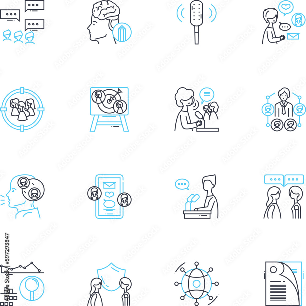 Emotional attachment linear icons set. Love, Bond, Connection, Devotion, Affection, Commitment, Intimacy line vector and concept signs. Fondness,Adoration,Closeness outline illustrations Emotional attachment linear icons set. Love, Bond, Connection, Devotion, Affection, Commitment, Intimacy line vector and concept signs. Fondness,Adoration,Closeness outline illustrations