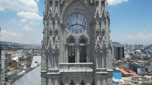 Iglesia, basílica de la ciudad de Quito Ecuador.