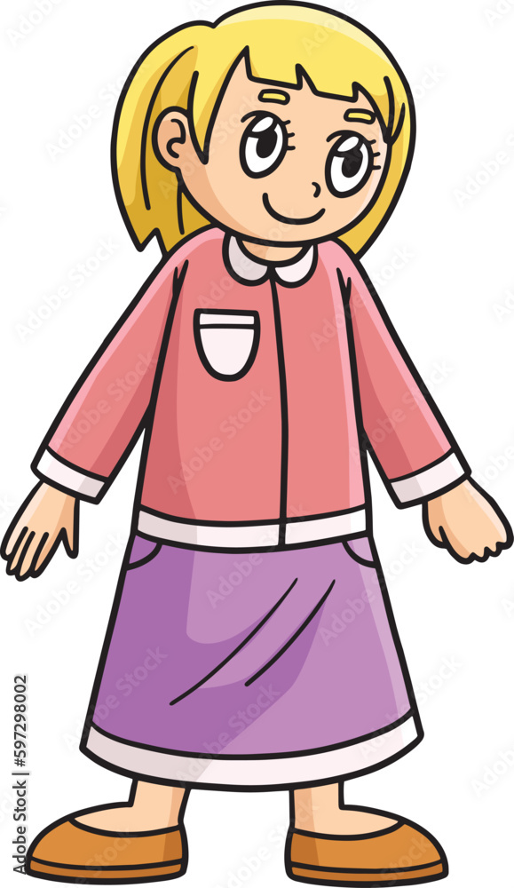 Mother Cartoon Colored Clipart Illustration Mother Cartoon Colored Clipart Illustration